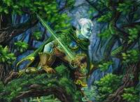 Druce Huffman - Dragonelf Warrior Maiden